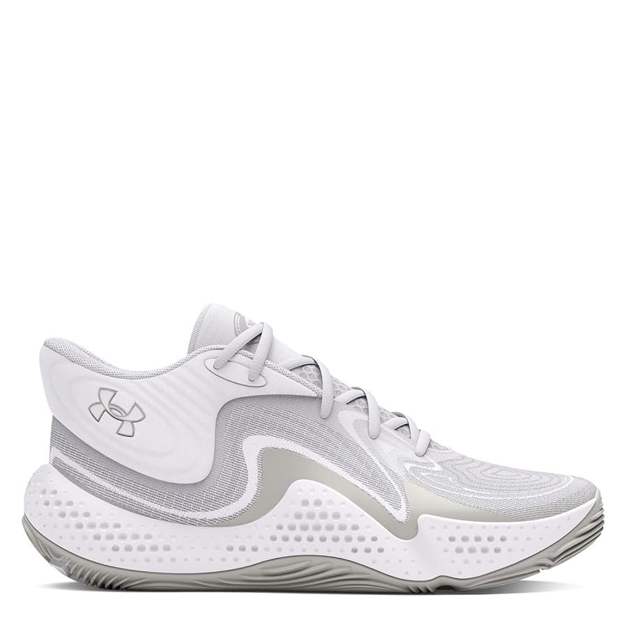 Amazon | [Under Armour] UA Spawn 6 Mid White/Distant Gray